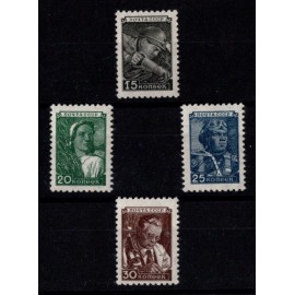 1949 Sovjetunionen - AFA 1356-59 - Postfrisk